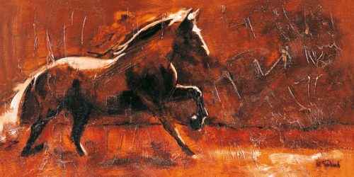 Horse Painting, Horse Art Prints, Equestrian Art, Horse Calendar, KerstinTschech